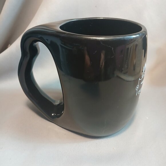 Ceramic Source Imported From Detroit Black White Fist Ceramic Mug Made in USA - Picture 4 of 10